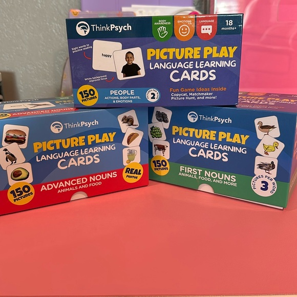 Think Psych Language Learning Cards - Picture 2 of 5